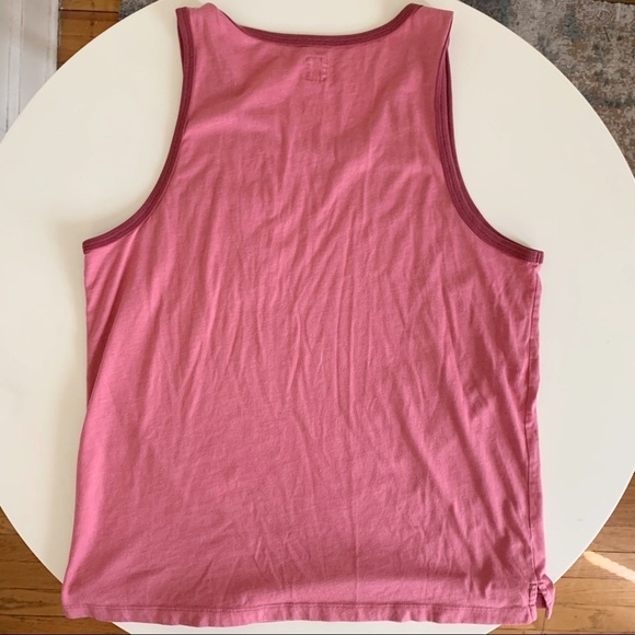 J. Crew Factory Men’s Pocket Tank Top Pink Size Medium - Picture 7 of 7